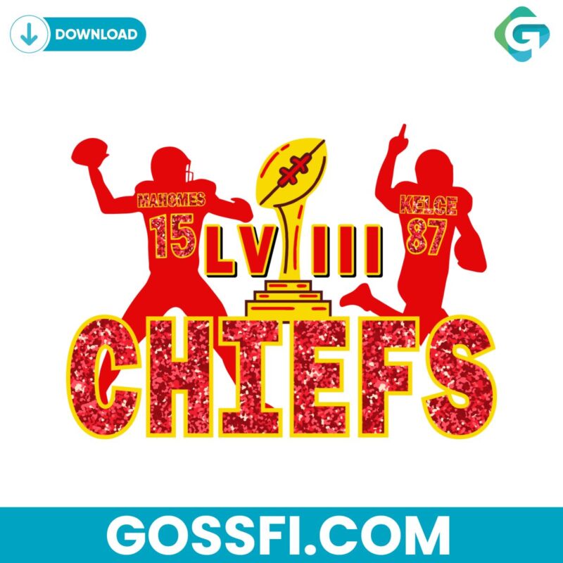 Chiefs Football Player Super Bowl Kansas City Trophy Svg