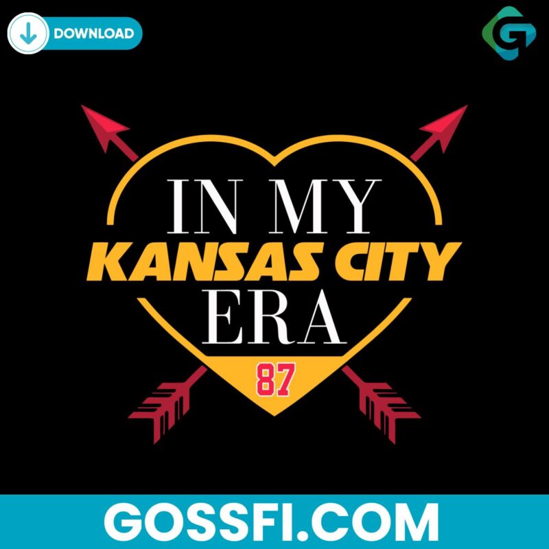 In My Kansas City Era 87 Svg Digital Download