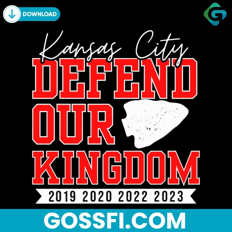 Kansas City Defend Our Kingdom Svg Digital Download
