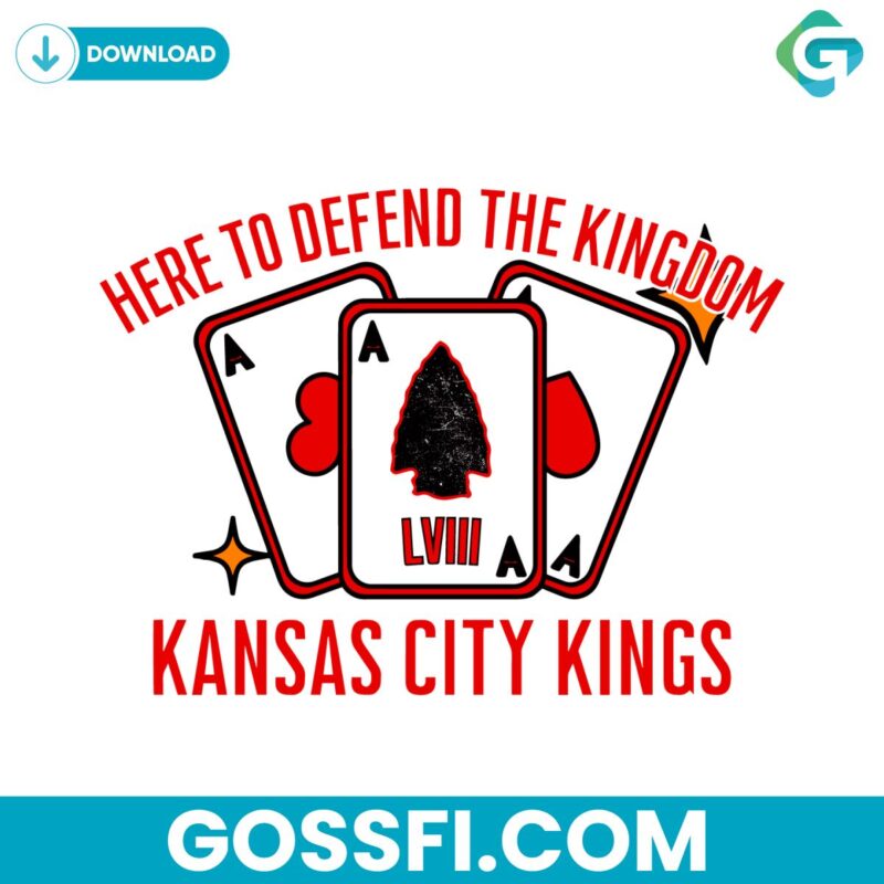 Cards Here To Defend The Kingdom Svg Digital Download
