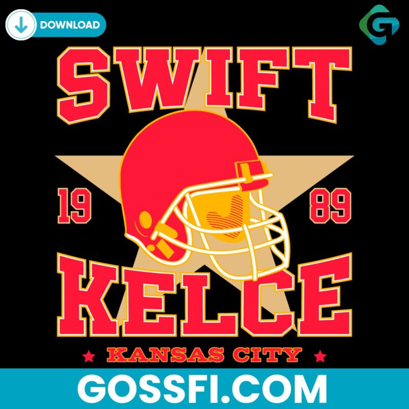 Swift Kelce Kansas City Helmet Svg Digital Download
