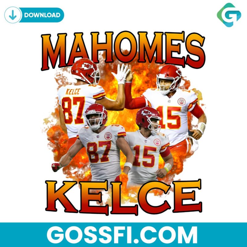 Pat Mahomes Travis Kelce Kansas City Chiefs Players Png